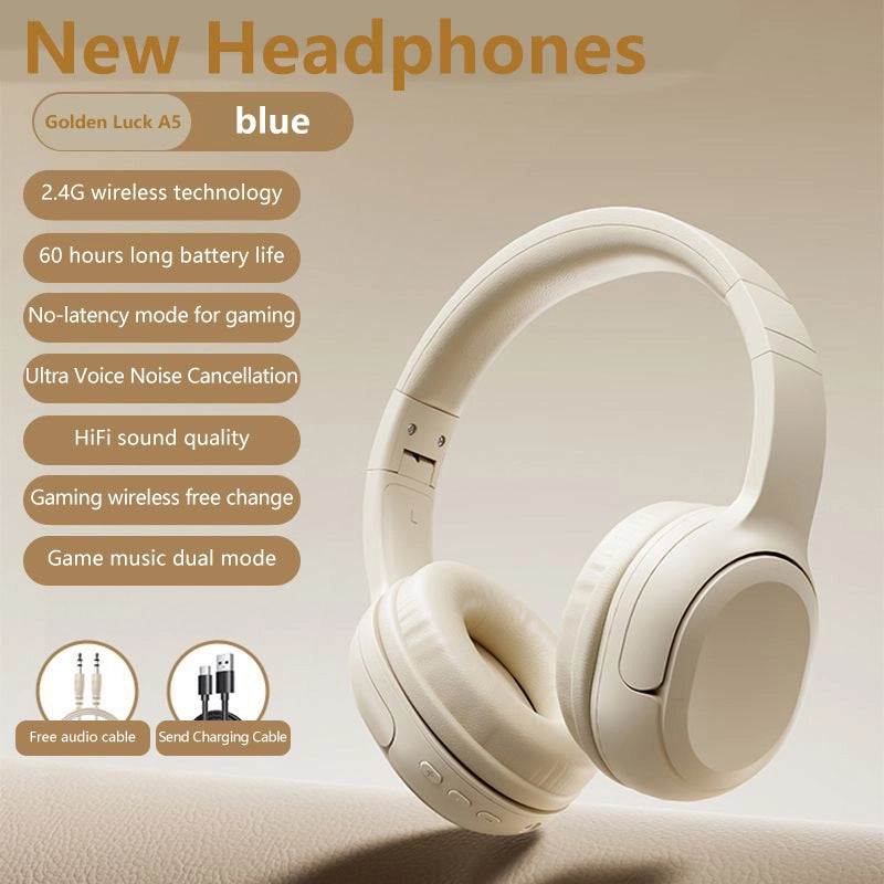 Kinglucky A5 Over-Ear Open-Back Headphones
